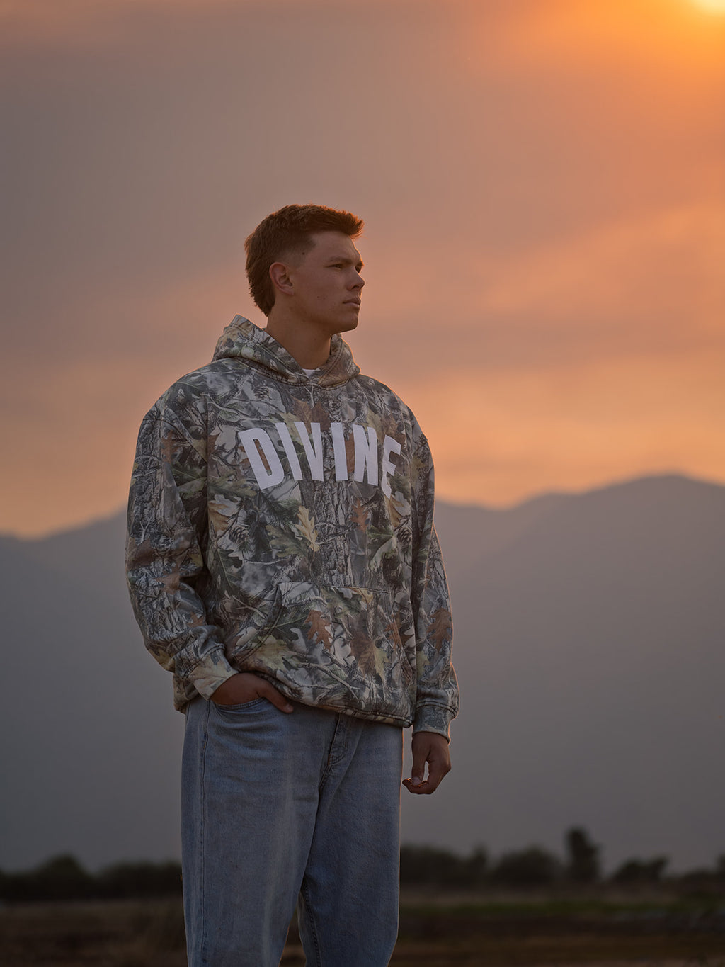 DIVINE CAMO HOODIE
